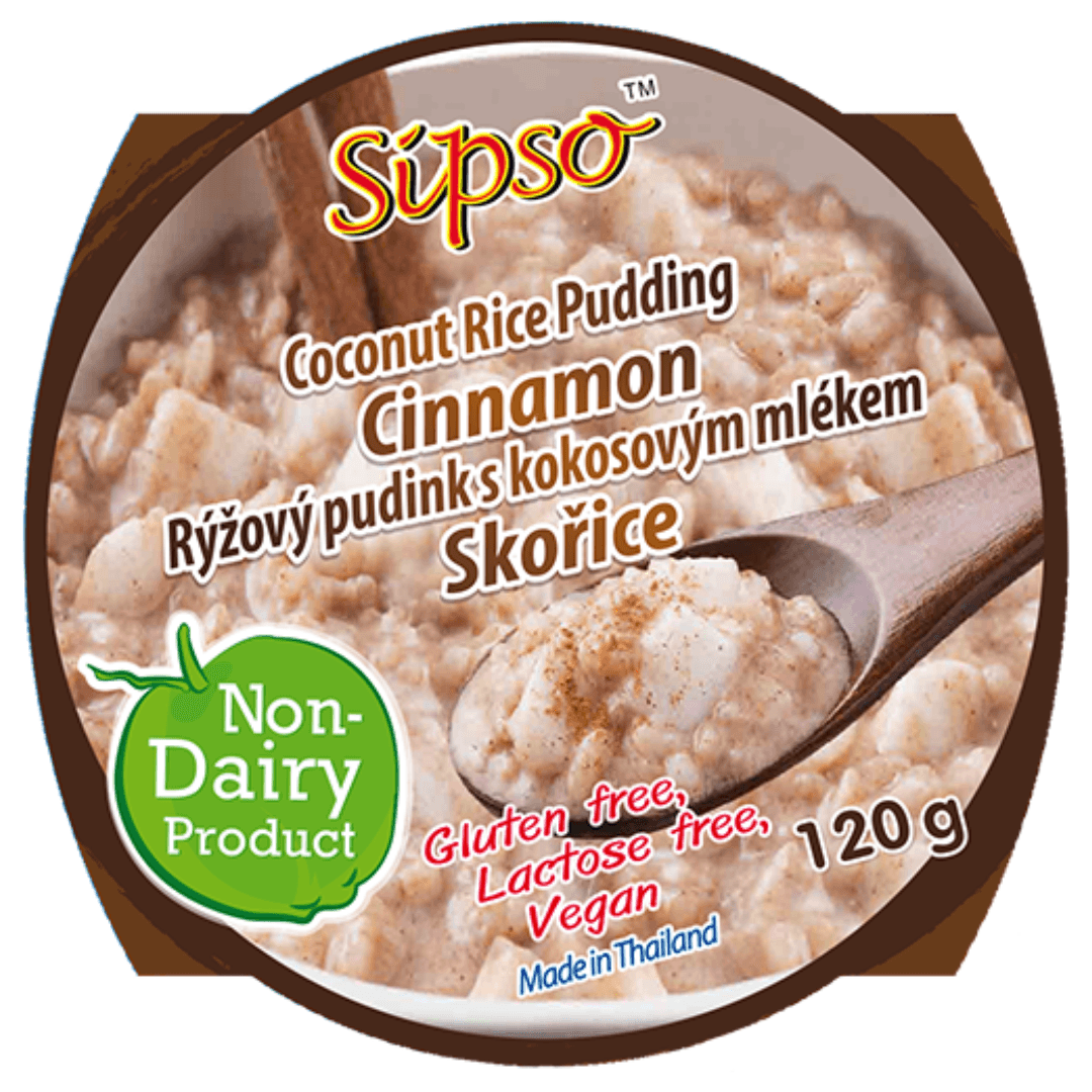 Sipso Rýžový pudink s kokosovým mlékem Skořice 120 g