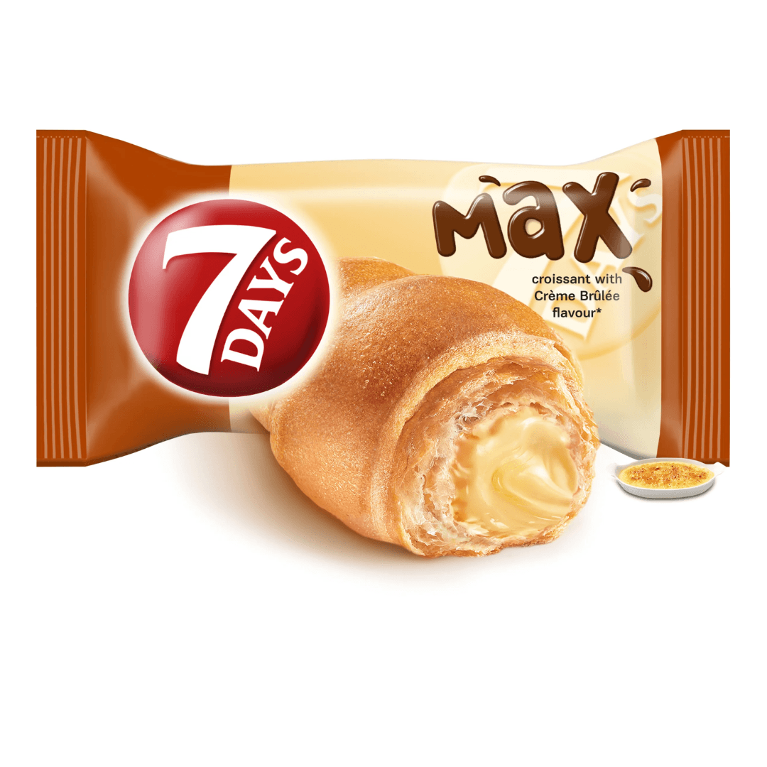 7days Croissant Max Creme Brulee 80g