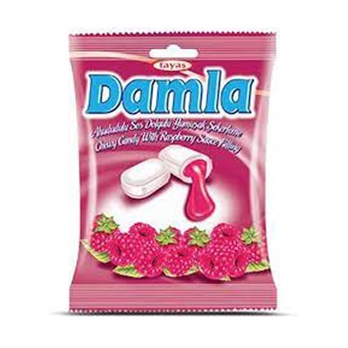 Tayas Damla Soft candy with Rasperry 90g