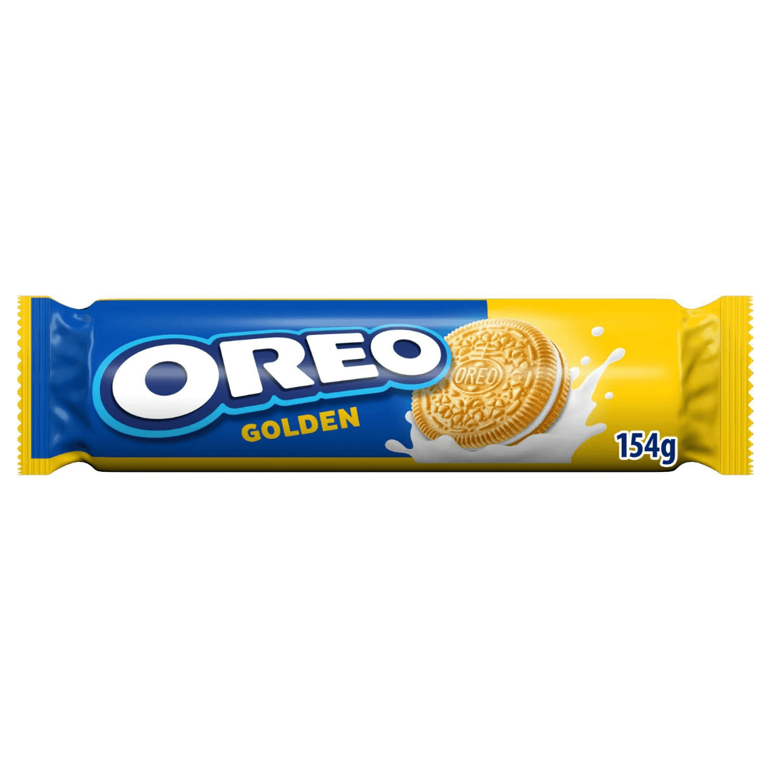 Oreo Golden sušenky s vanilkovou příchutí 154g