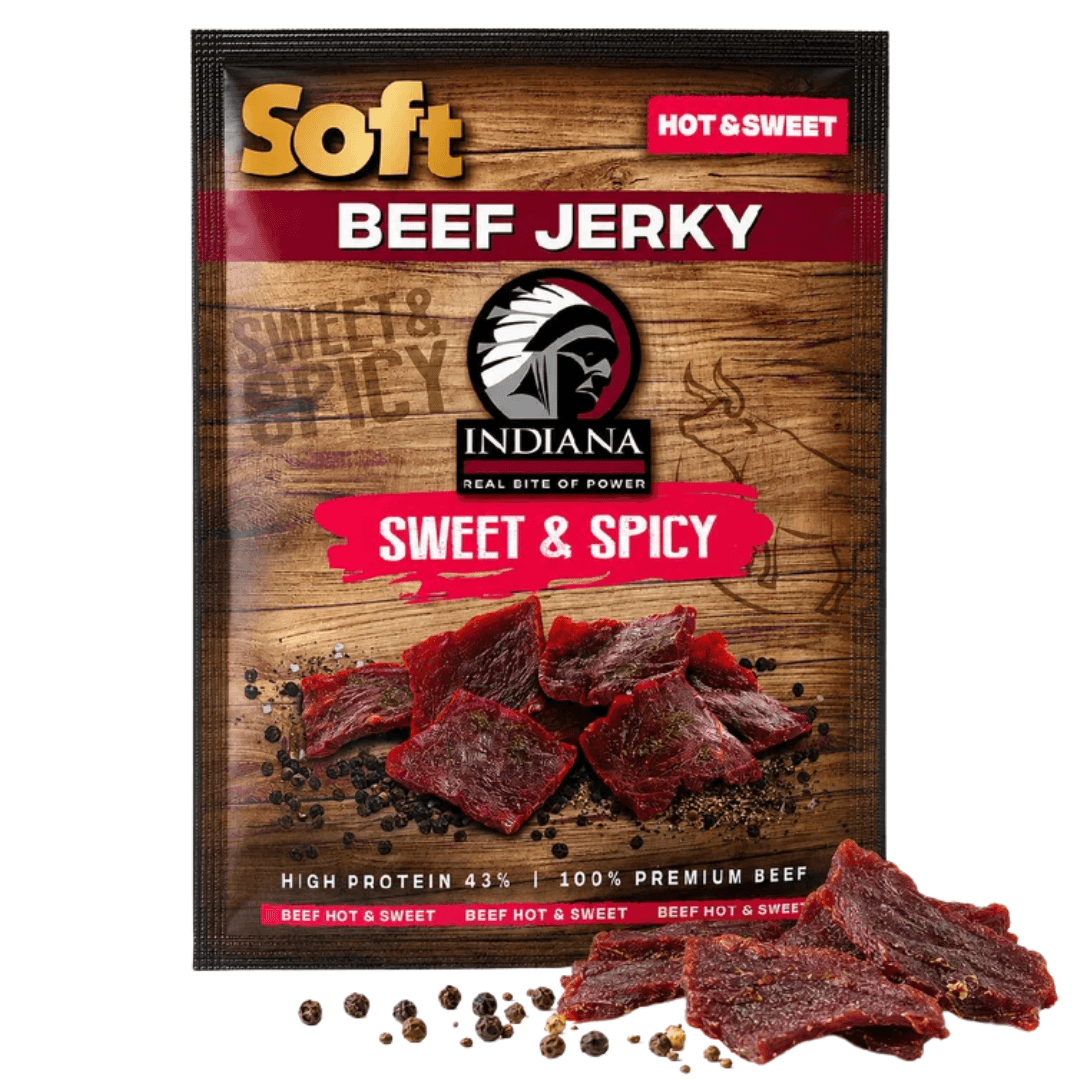Indian Jerky Beef SOFT Hot Sweet 20g