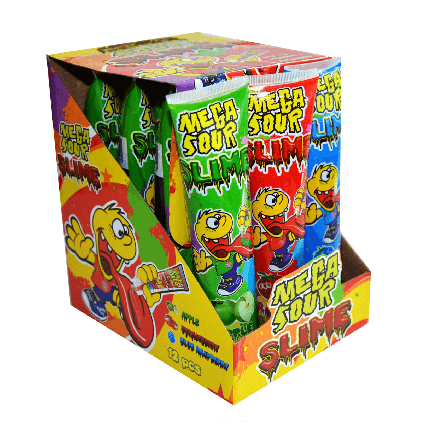 Mega SOUR Slime kyselý jedlý sliz 120ml