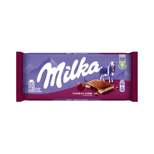 Milka Cherry Creme čokoláda 100g