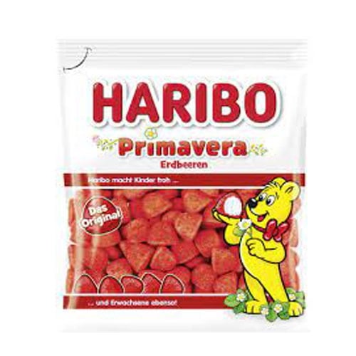 Haribo Bonbóny primavera jahoda želé v cukru 175g