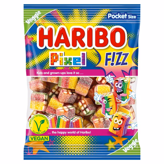 Haribo Pixel Fizz 80g