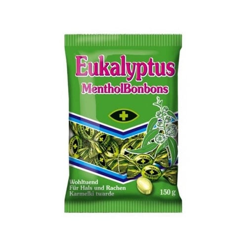 Eukalyptus Menthol Bonbons 150g