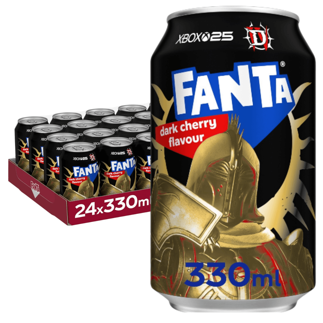 Fanta Dark Cherry 330ml UK