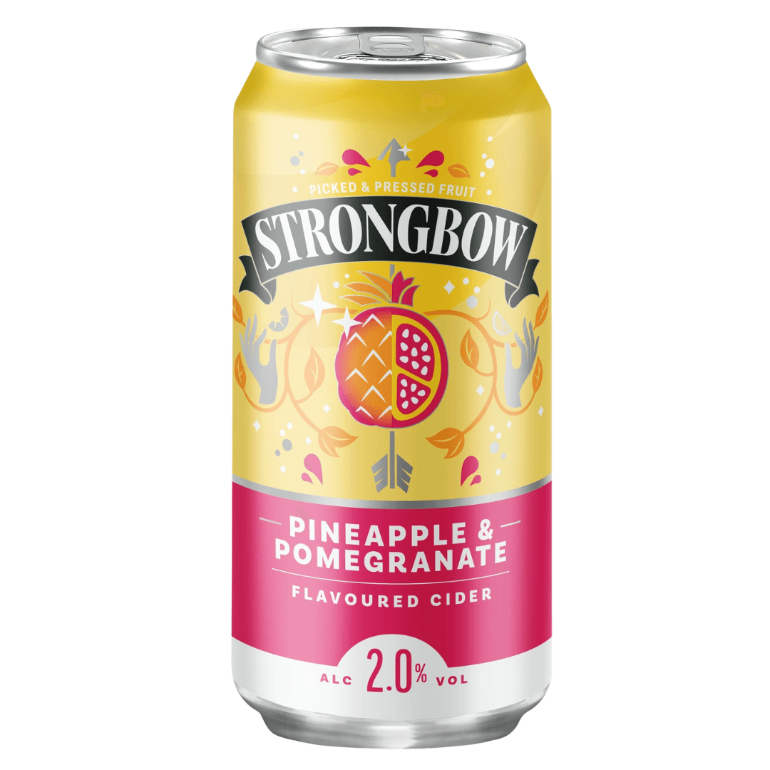Strongbow Cider Pineapple & Pomegranate 440ml plech