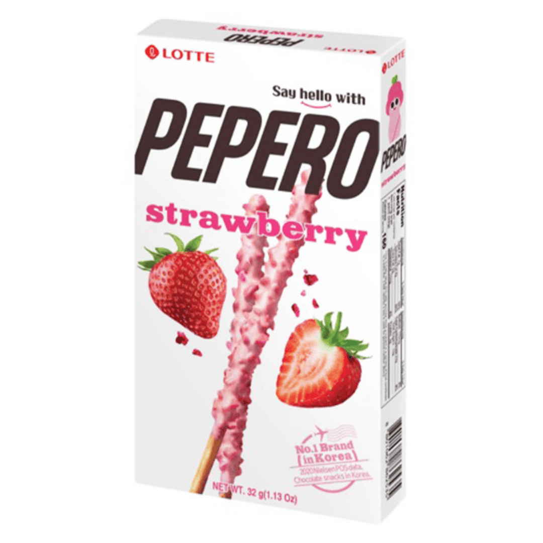 Lotte Pepero Strawberry 32g