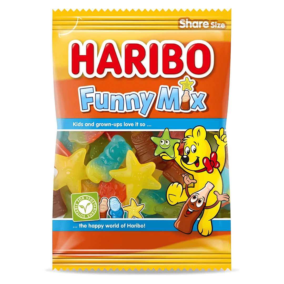 Haribo EU Funny Mix 185g