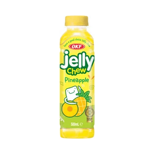 OKF Jelly Chew Pineapple Drink 500ml