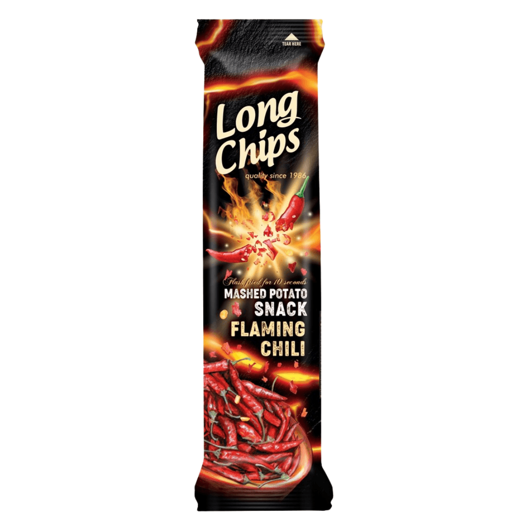Long Chips Ohnivé chilli 75g