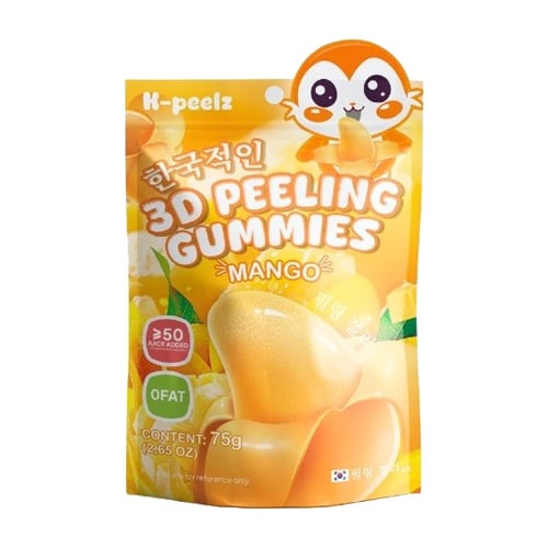 K-Peelz Mango 3D Peeling Gummies 75g
