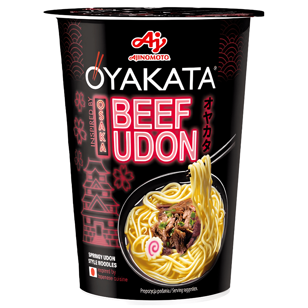 Oyakata Instantní nudlová polévka Osaka Beef Udon Premium 69,5g