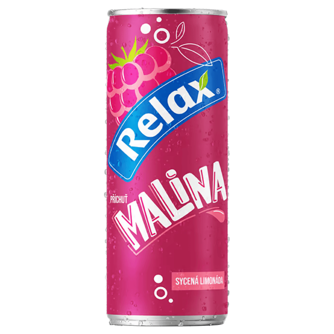 Relax limonáda Malina 0,33 l