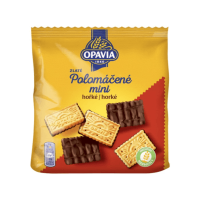 🍫 Opavia Zlaté Polomáčené Mini hořké 145 g